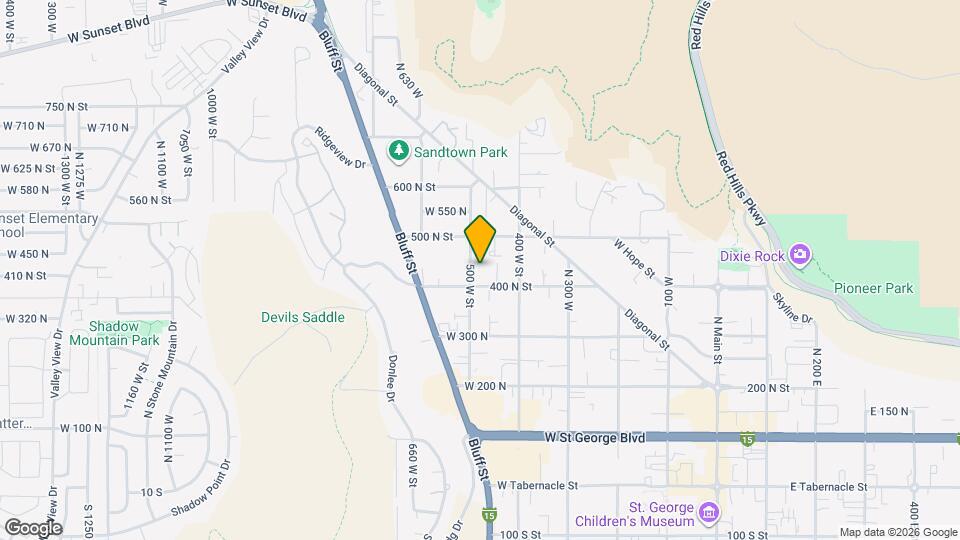 428 500 W St Map and Location Details