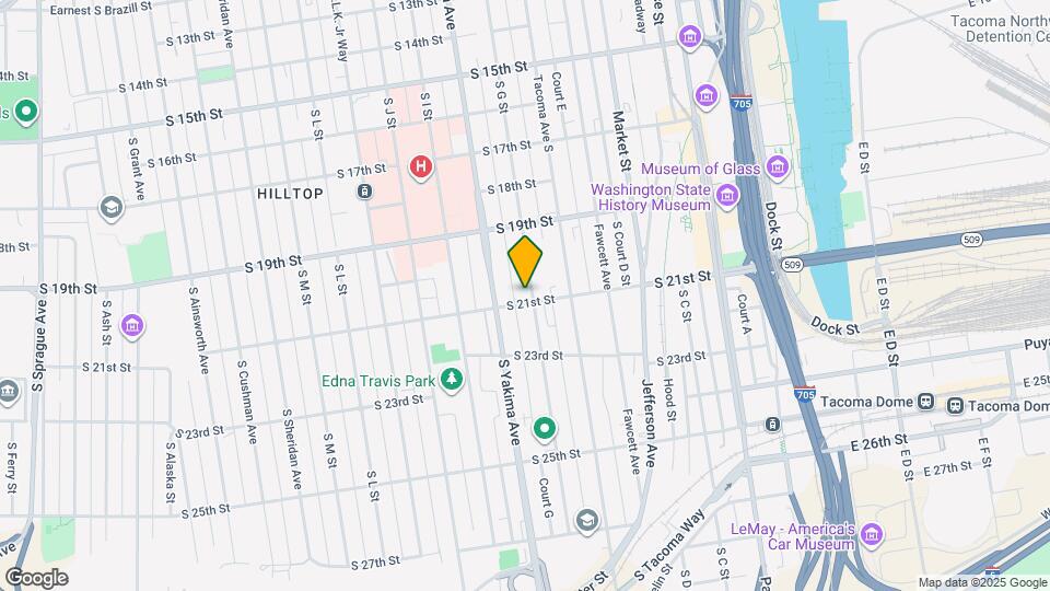 1956 S G St, Unit Unit C Map and Location Details