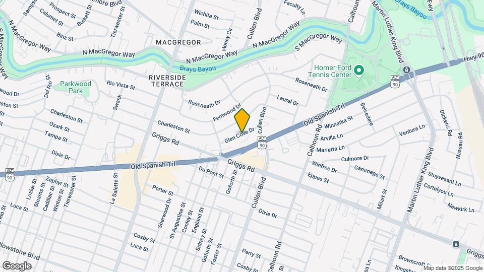 4034 Glen Cove Dr Map and Location Details