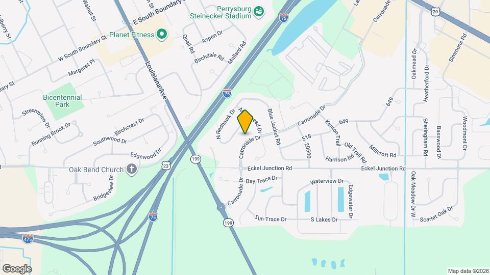 26443 Carronade Dr Mapa y Detalles de la Ubicación