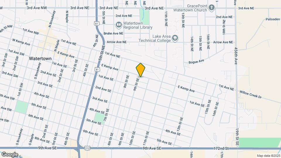 902 E Kemp Ave Map and Location Details