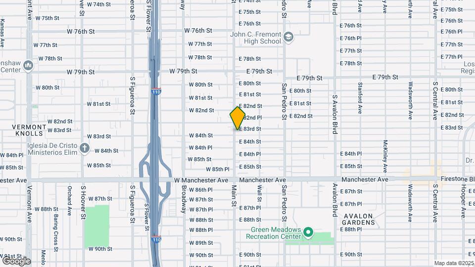 8306 S Main St Map and Location Details