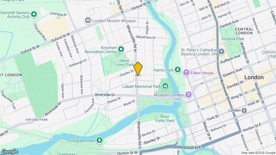 93 Wharncliffe Rd N Map and Location Details