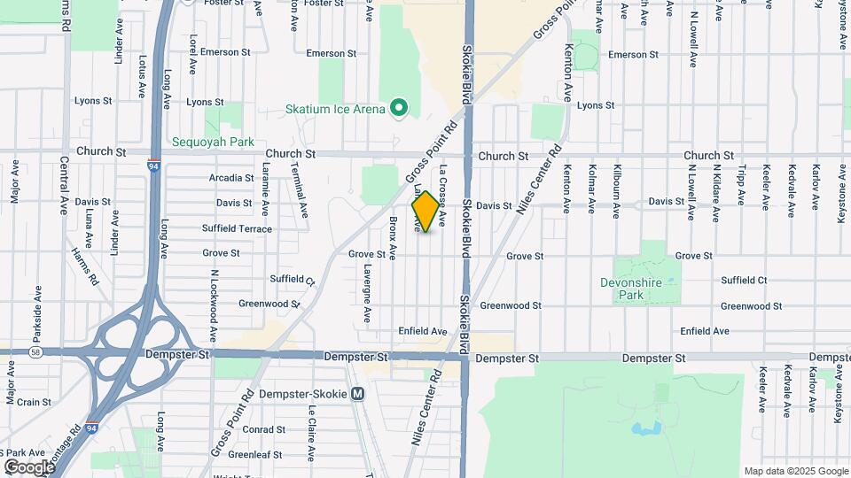 9019 Lamon Ave Mapa y Detalles de la Ubicación