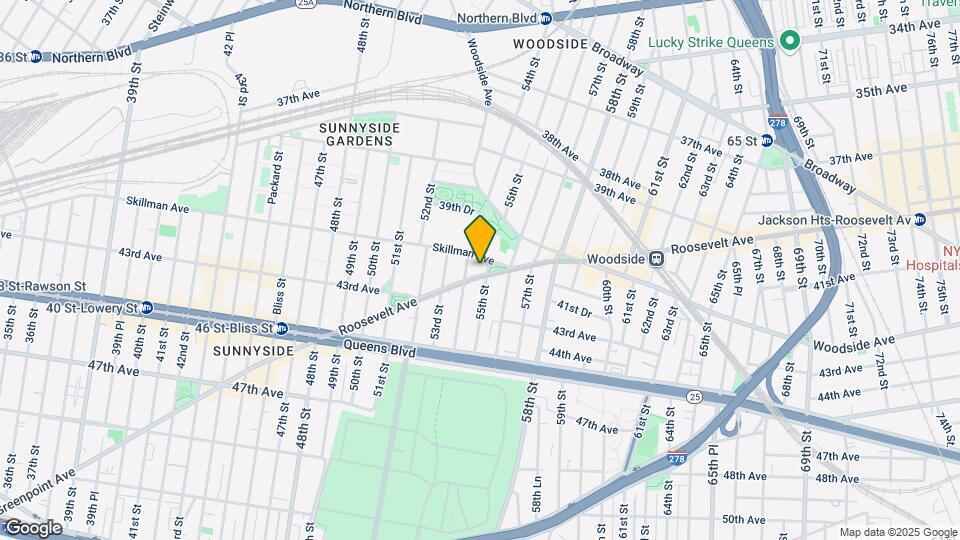 54-19 Roosevelt Ave Mapa y Detalles de la Ubicación