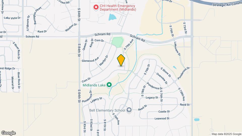 7966 Ponderosa Dr Map and Location Details