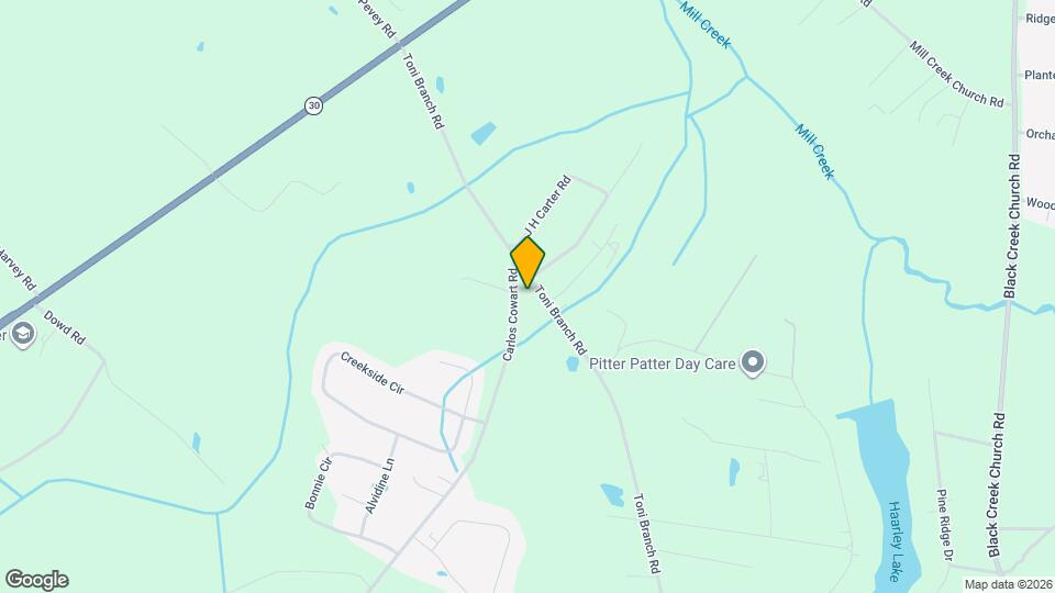 628 Toni Branch Rd Map and Location Details