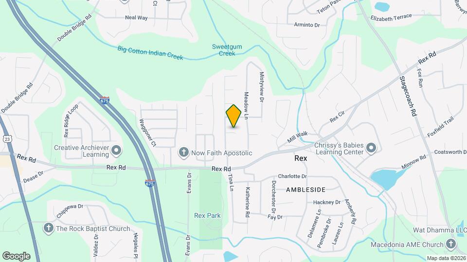 3548 Meadowview Ct Map and Location Details