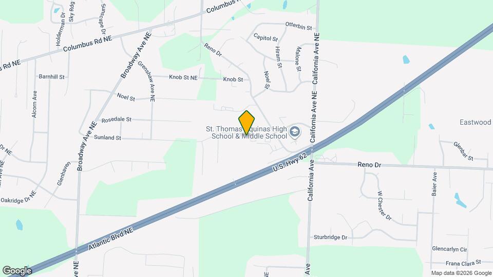 2158 Kenyon St. N.E., Unit Unit B Mapa y Detalles de la Ubicación