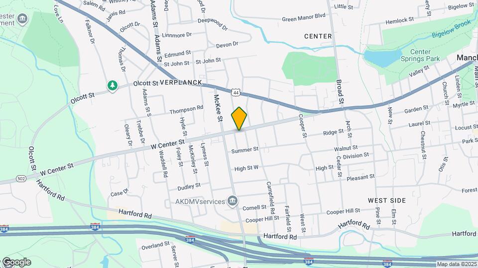 152 W Center St Map and Location Details