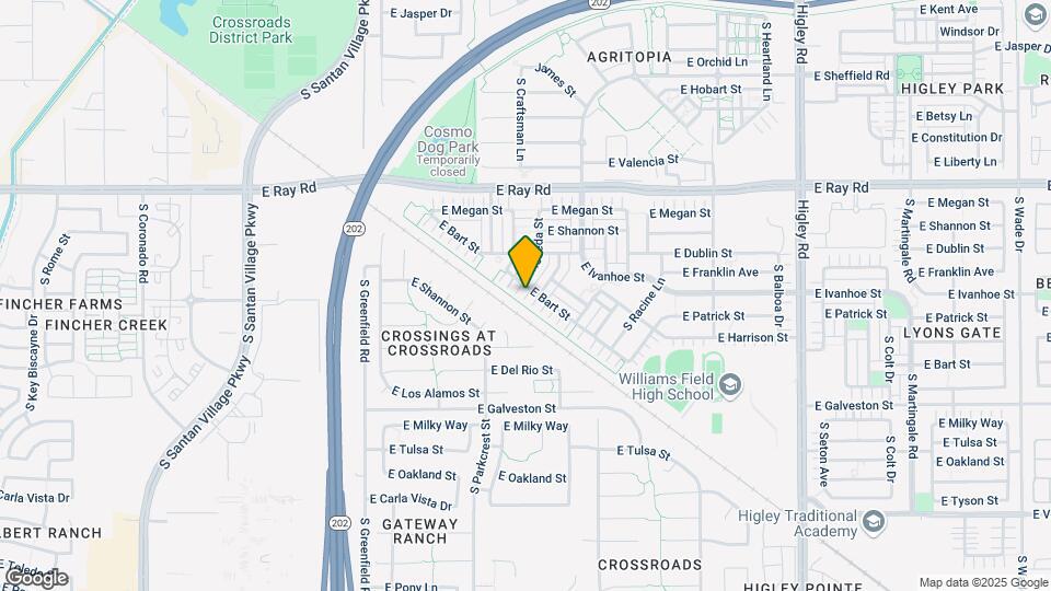2703 E Bart St Map and Location Details