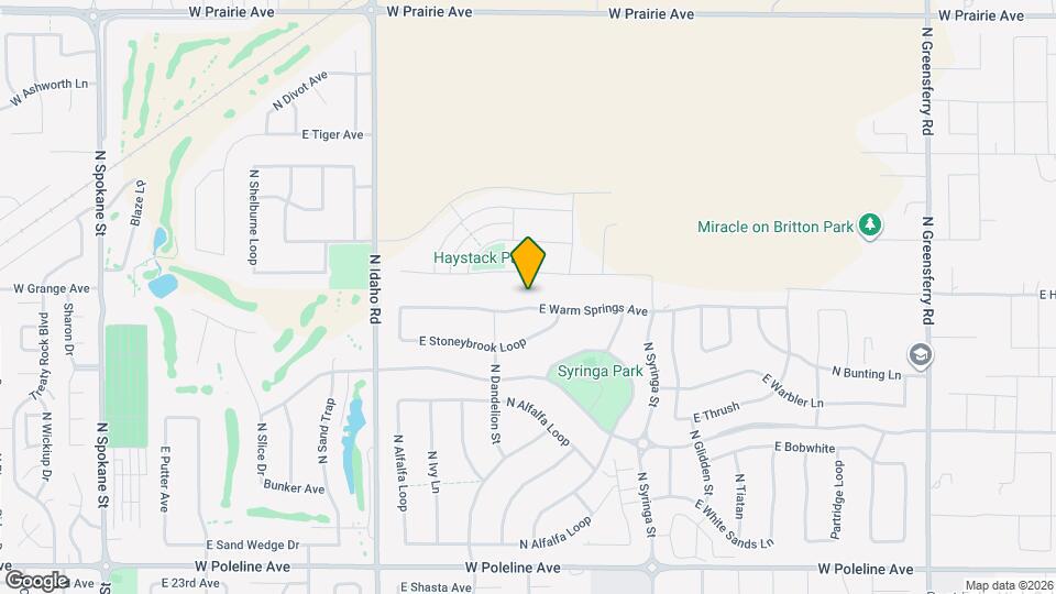 1200 E Warm Springs Ave Map and Location Details