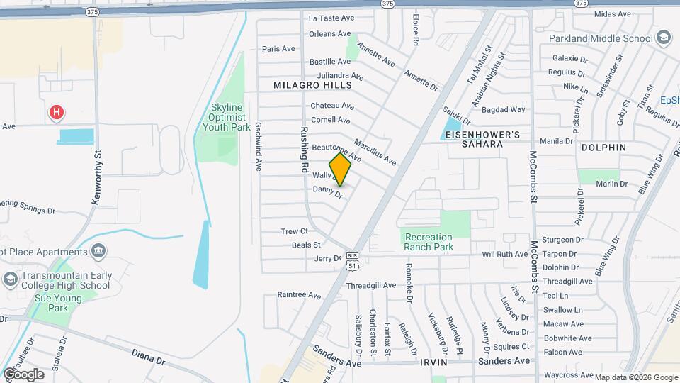 5217 Danny Dr Map and Location Details