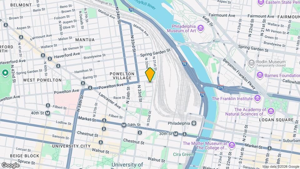 3205 Winter St Mapa y Detalles de la Ubicación