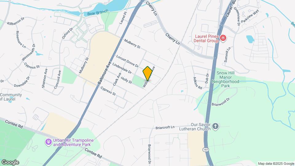 8701 Lindendale Dr Mapa y Detalles de la Ubicación