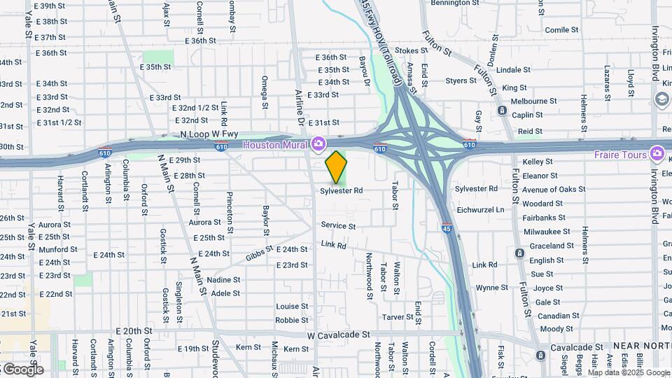 1405 Sylvester Rd Map and Location Details