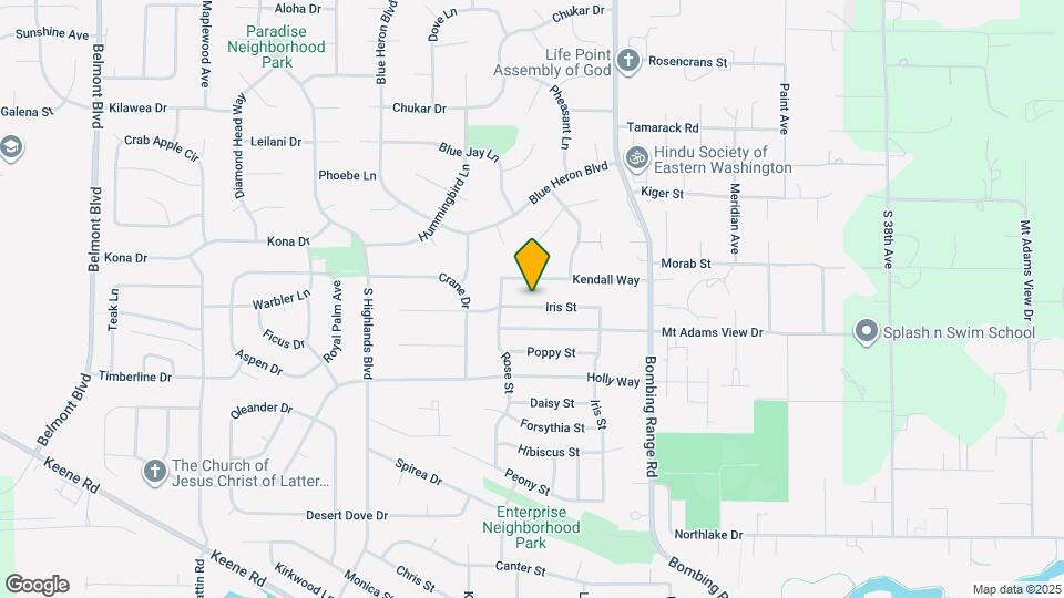 4884 Thrush Ln Map and Location Details