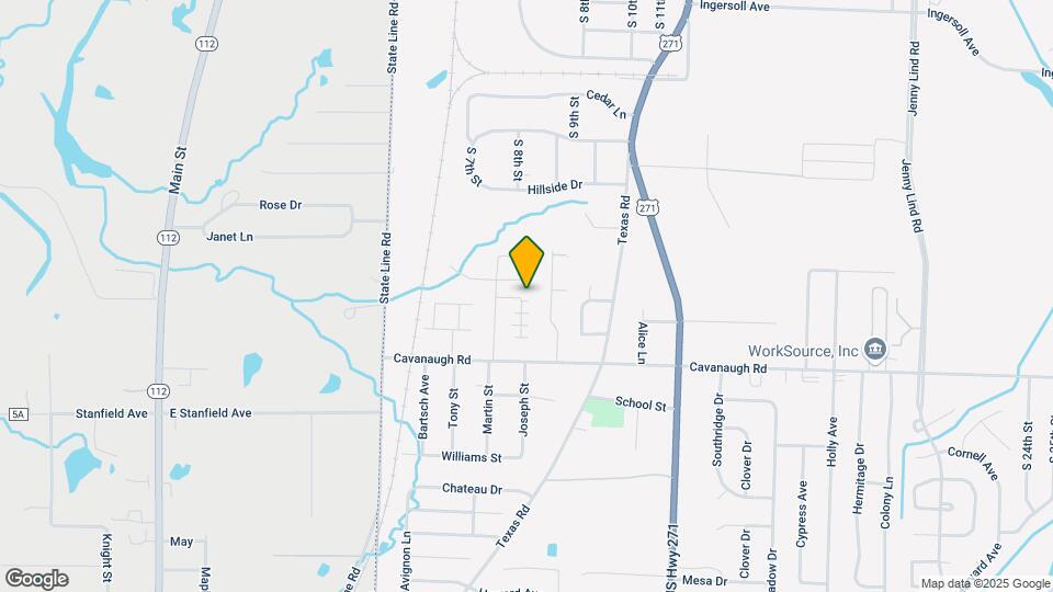 811 Cavanaugh Rd Map and Location Details