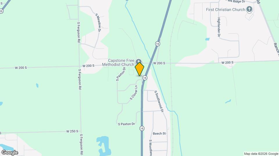 2107 S 150 W Map and Location Details