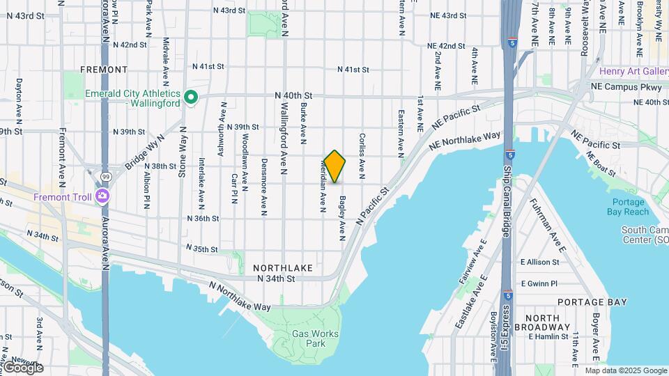 2113 N 37th St Map and Location Details