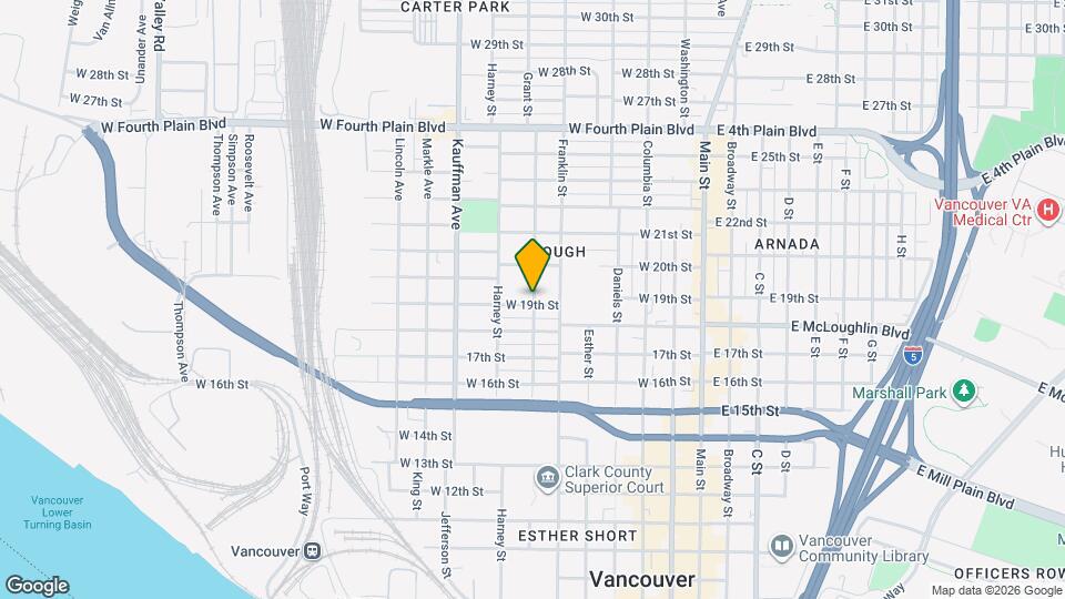 1900 Grant St Map and Location Details