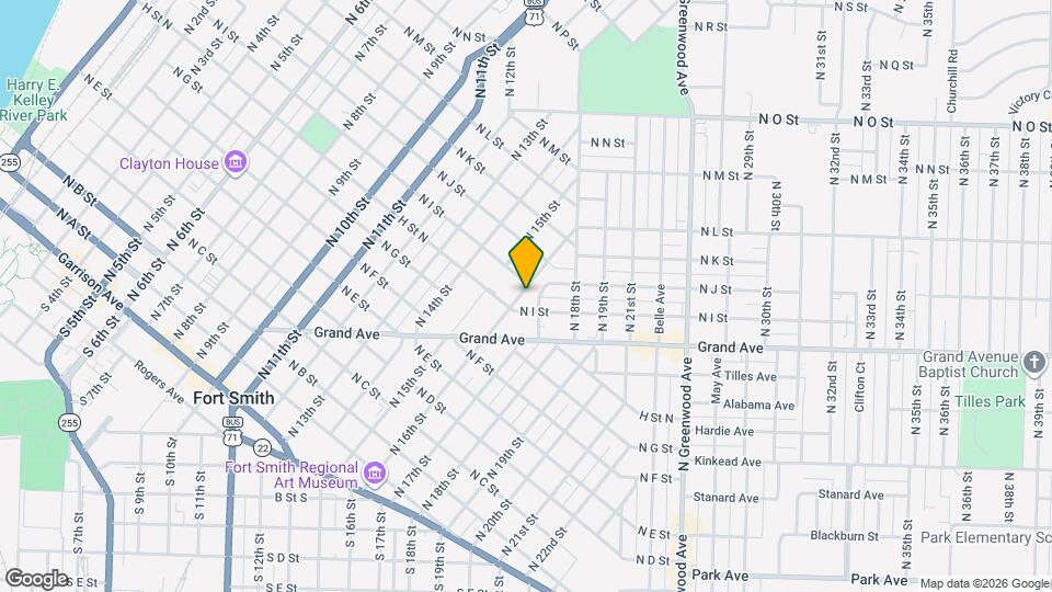 812-814 N 16th St Mapa y Detalles de la Ubicación