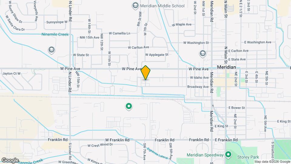 703 NW 7th St Map and Location Details