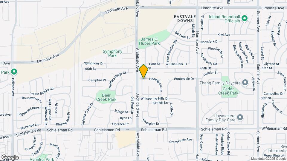 6611 Heathgrove Dr Map and Location Details