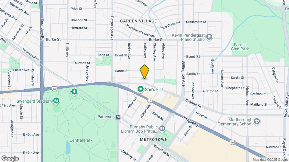 5685 Halley Ave Map and Location Details