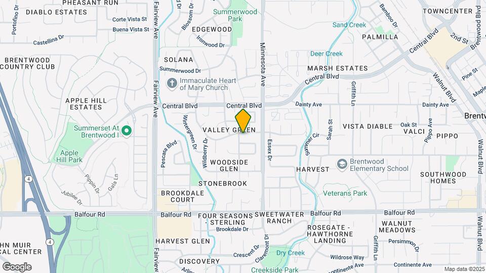 759 Valley Green Dr Mapa y Detalles de la Ubicación
