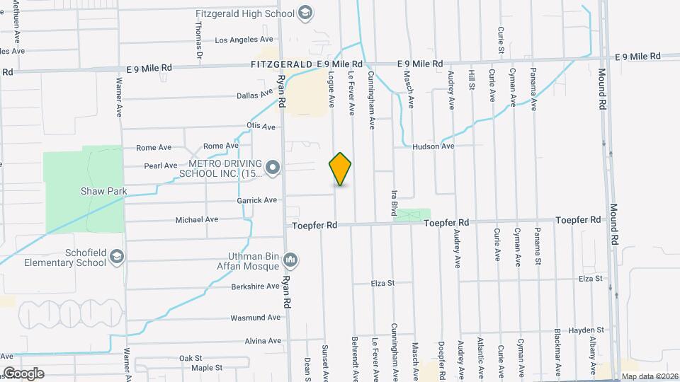 22012 Logue Ave Map and Location Details