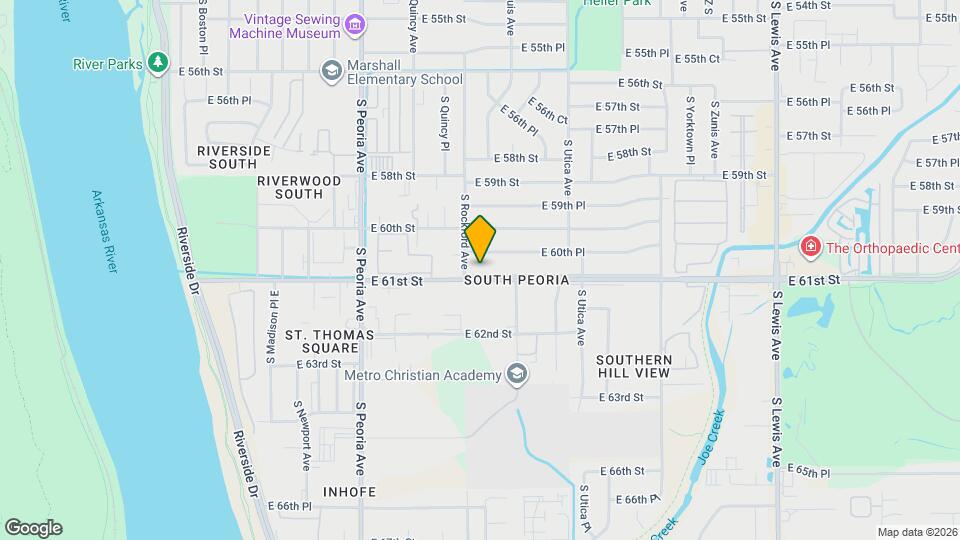 1515 E 61st St Map and Location Details