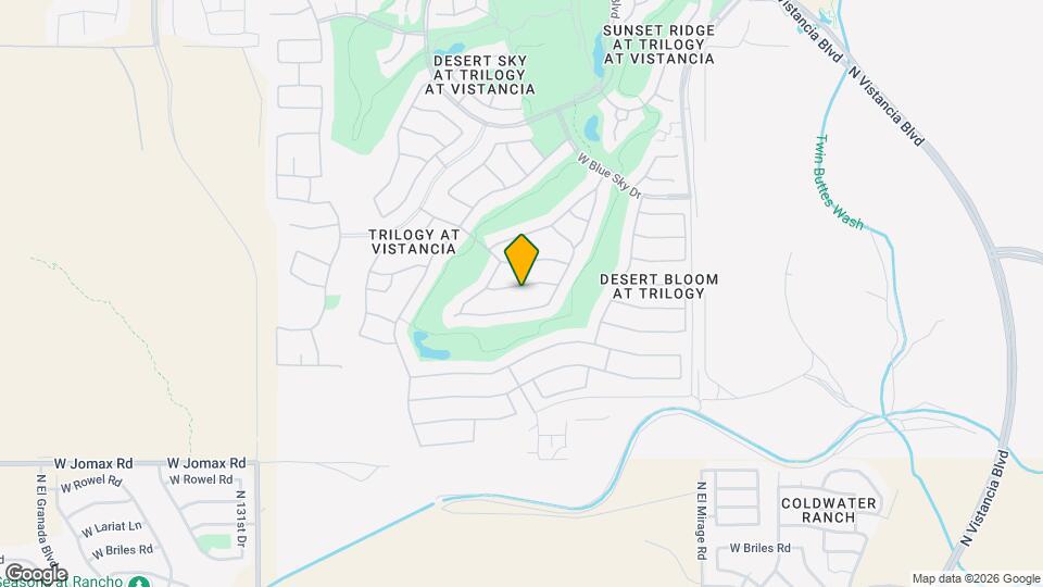 12657 W Fetlock Trail Mapa y Detalles de la Ubicación
