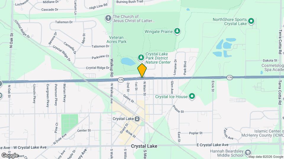 85 E Terra Cotta Ave, Unit 1F Map and Location Details