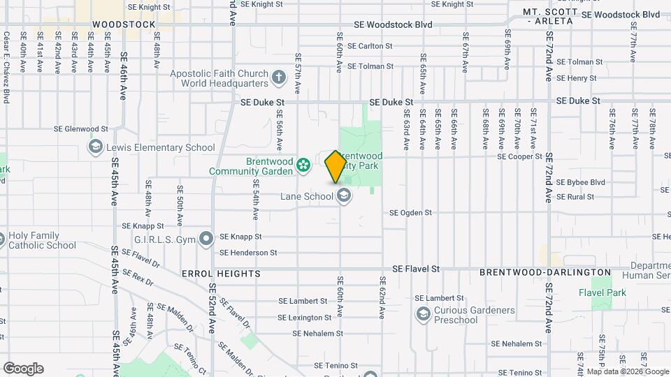 7033 SE 60th Ave Map and Location Details