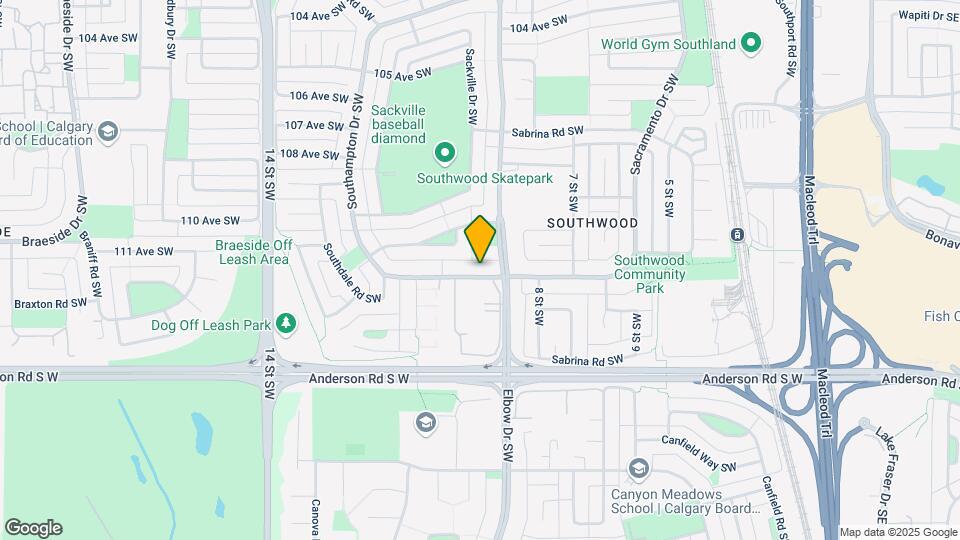 320 Southampton Dr SW Map and Location Details