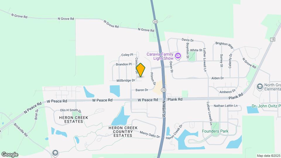 2206 Concord Dr Map and Location Details