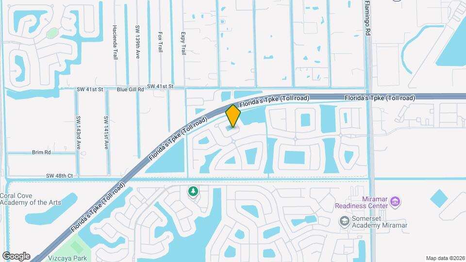 13121 SW 44th St Map and Location Details