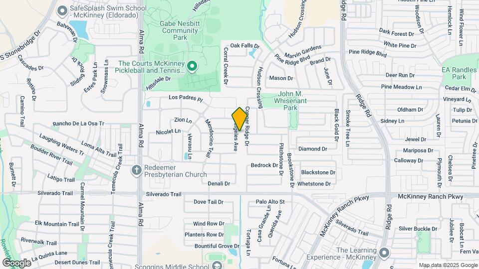 3601 Angeles Ave Map and Location Details