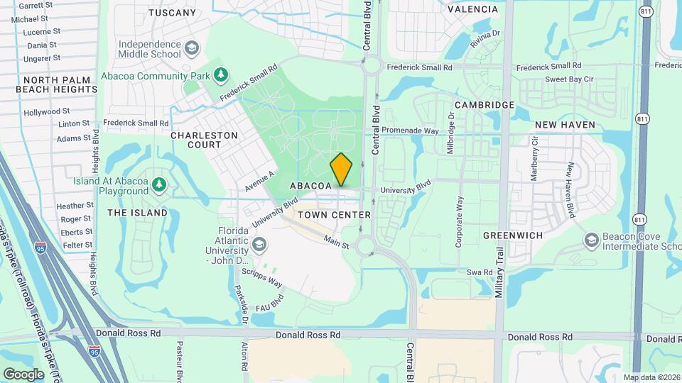 1080 University Blvd Map and Location Details