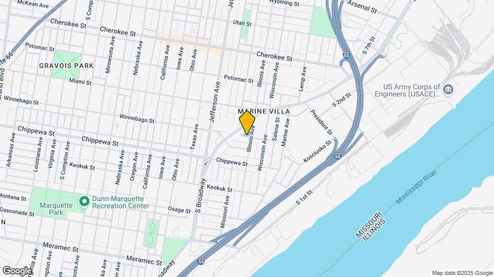 3701 Illinois Ave Map and Location Details