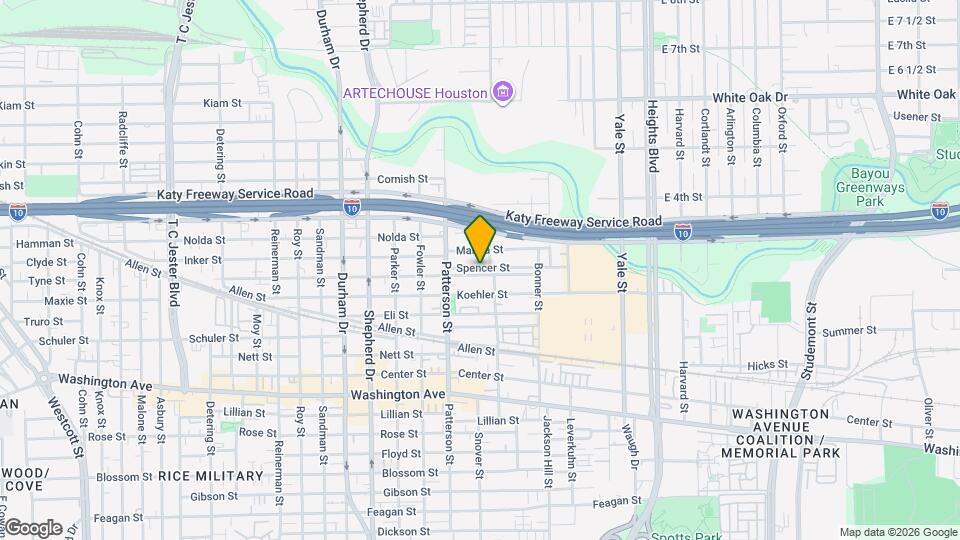 4314 Eigel St Mapa y Detalles de la Ubicación