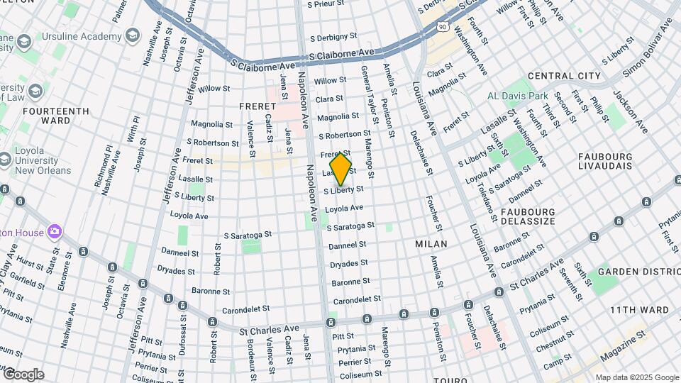 2237 General Pershing St Mapa y Detalles de la Ubicación