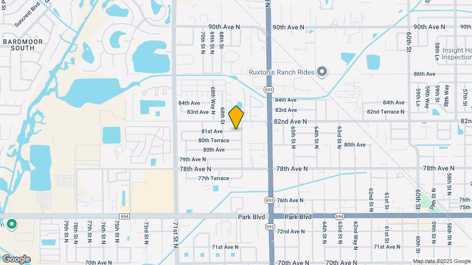 6716 81st Ave Map and Location Details
