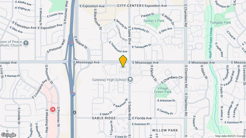 1161 S Sable Blvd Map and Location Details