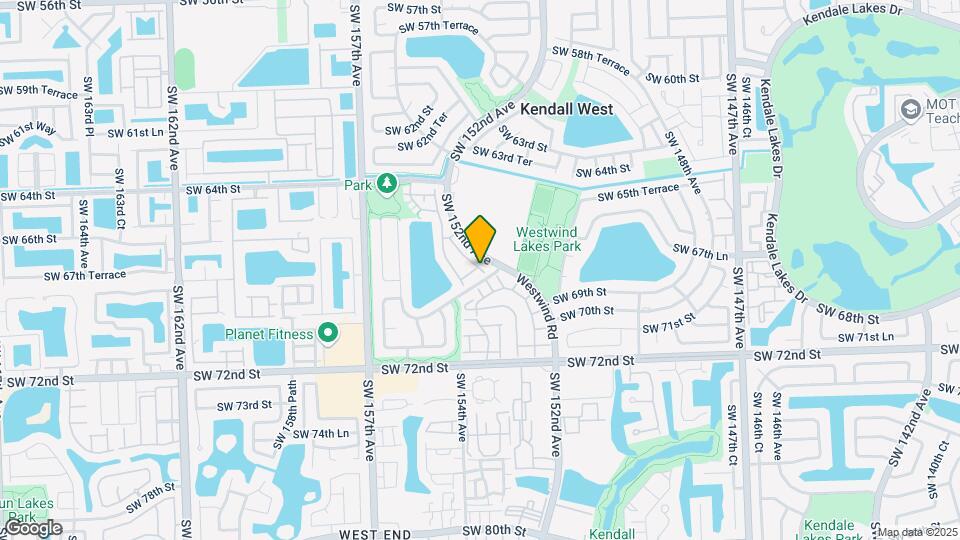 15230 SW 68th St Map and Location Details