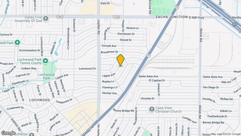 11608 Lippitt Ave Map and Location Details