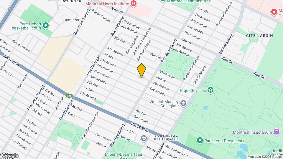 6560 29E Av Map and Location Details