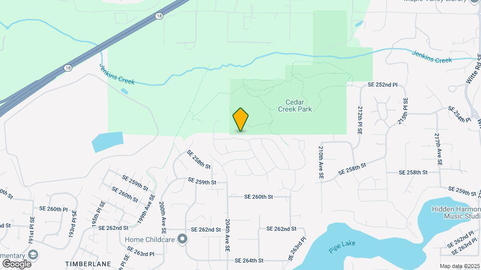 20508 SE 256th St Map and Location Details