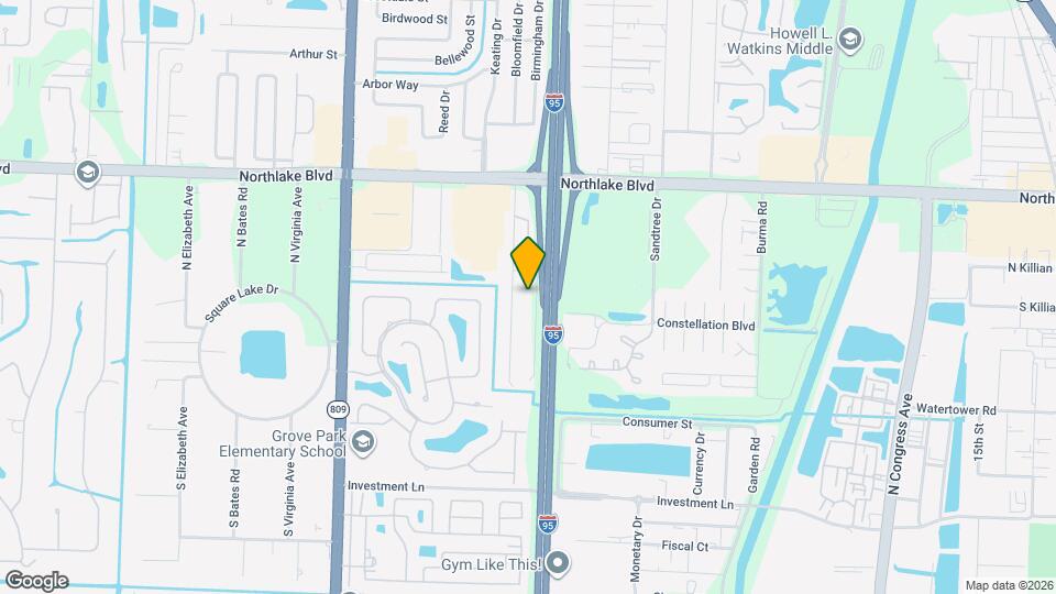 8719 40th Ter N Map and Location Details